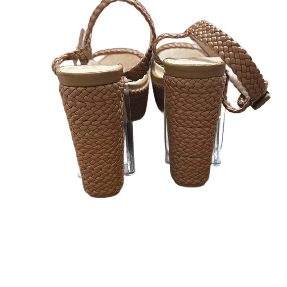 SCHUTZ BRAIDED PLATFORM SHOE 
HAZEL 
SIZE 8 
NEW - Picture 4 of 5